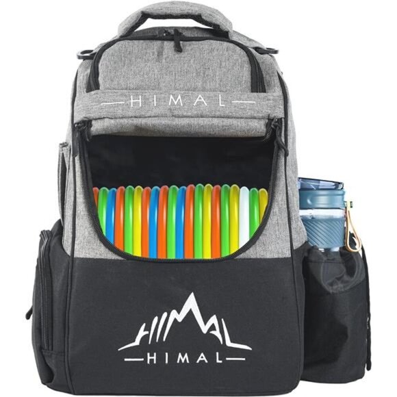 Disc Golf Bag with Large Capacity, Durable Disc Golf Backpack Holds 18+ Disc - Picture 1 of 7